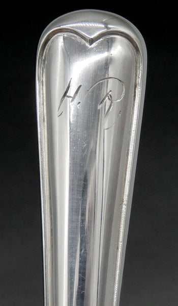 12 Antique 1920 Swedish Silver Seafood /Cocktail Forks in Original Fitted Box