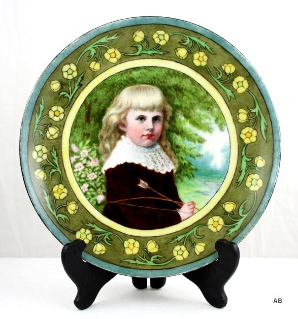 Best Haviland Limoges French Porcelain Portrait Plate