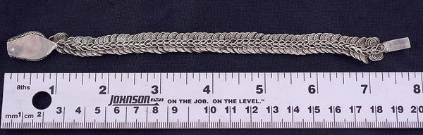 Interesting 800+ Pure Silver Snake Style Bracelet