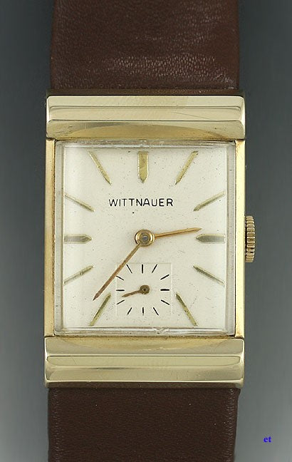 Vintage Wittnauer 14k Gold 17 Jewel Men’s Wristwatch
