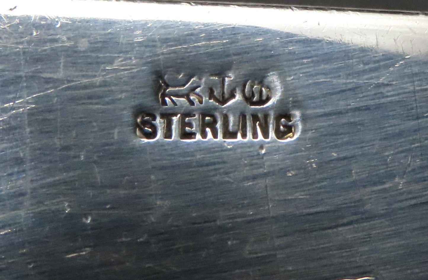 Sweet Sterling Silver Gorham Ice Cream Slice Gilded Poppy Pattern Art Nouveau