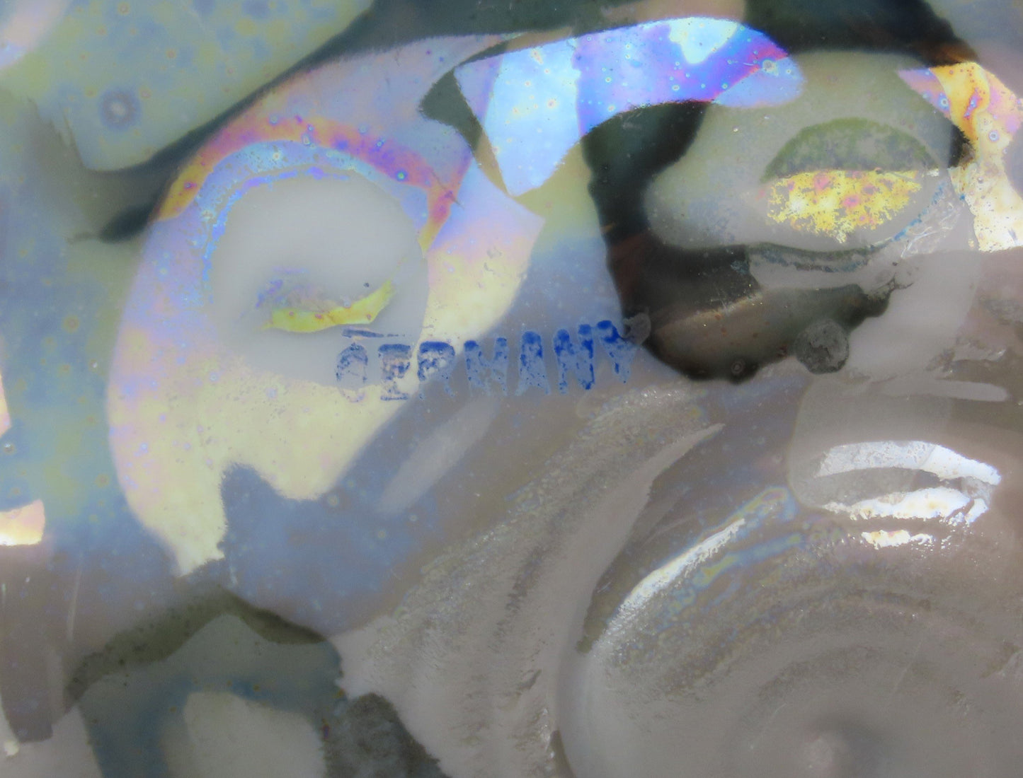 Great Vintage Porcelain Whelk Conch Shell Mustard Pot Royal Bayreuth