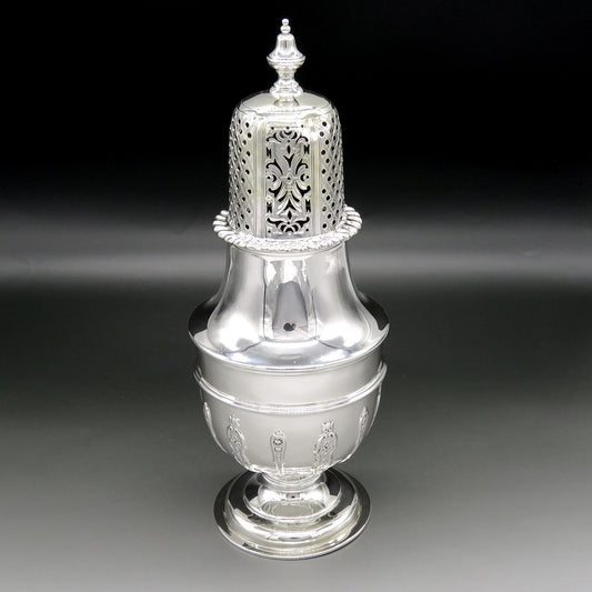 Anituqe 1899 English Georgian Style Mappin Bros Castor Muffineer Sugar Shaker