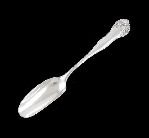 Antique Sterling Silver Gorham Lancaster Rose 1897 Cheese Scoop Server NO MONO