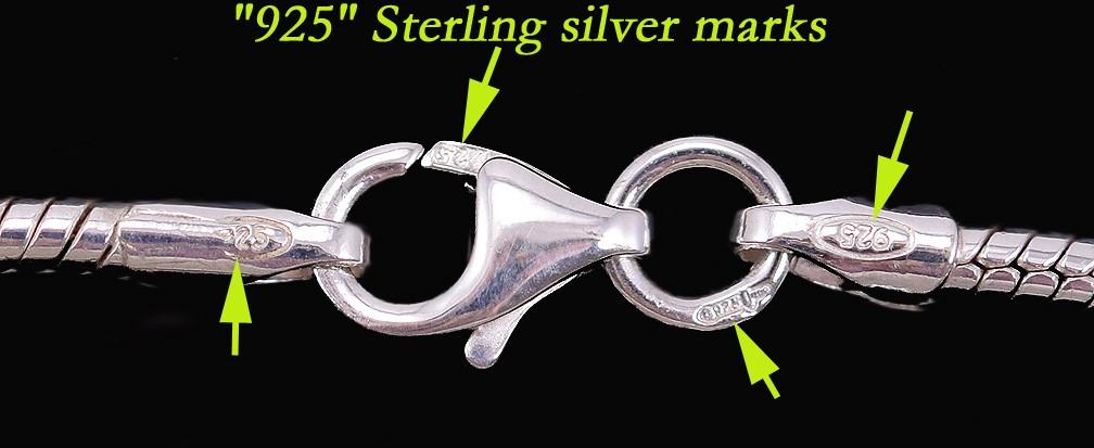 Adorable Small 6" Sterling Silver Chamilia and Others Charm Bracelet Child/Baby