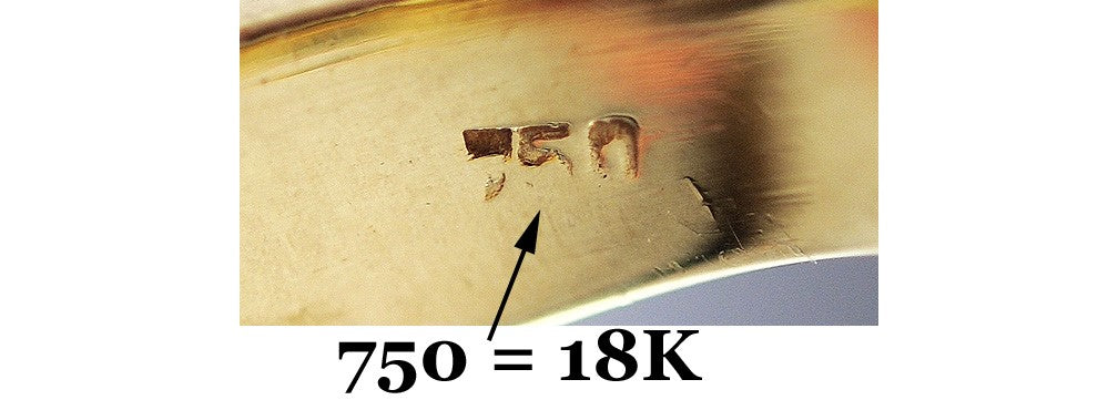 Beautiful c1980s 18k Yellow Gold & Diamond Ring