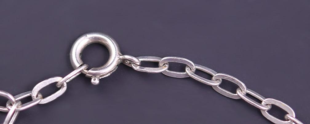 Sterling Silver and Enamel Charm Bracelet w/ 6 Charms of German Places