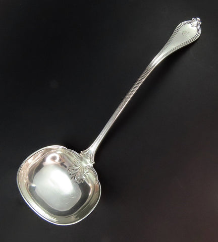 Great Towle Old Newbury Sterling Silver Large Soup Punch Ladle 12 3/4"