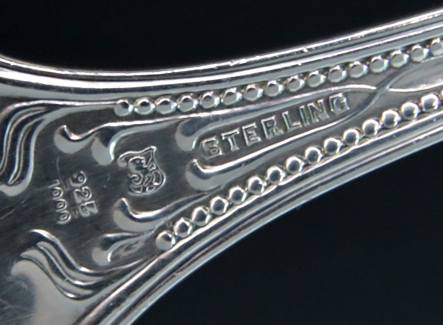 Great Towle Old Newbury Sterling Silver Large Soup Punch Ladle 12 3/4"
