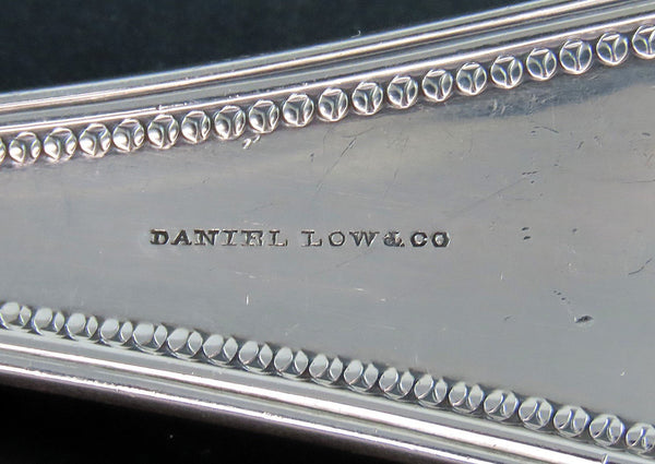 Great Towle Old Newbury Sterling Silver Large Soup Punch Ladle 12 3/4"