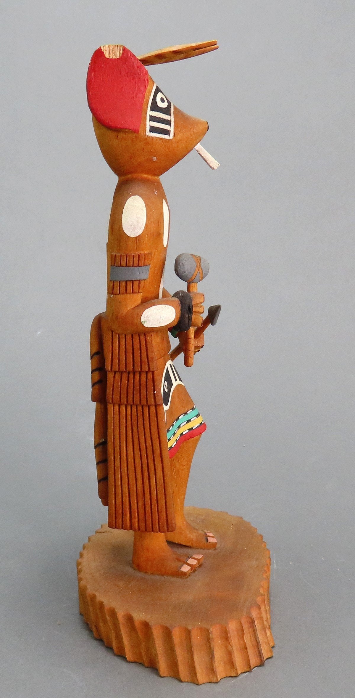 Hopi Katsina Mouse Warrior Second Mesa Doll Melson Harris Maker