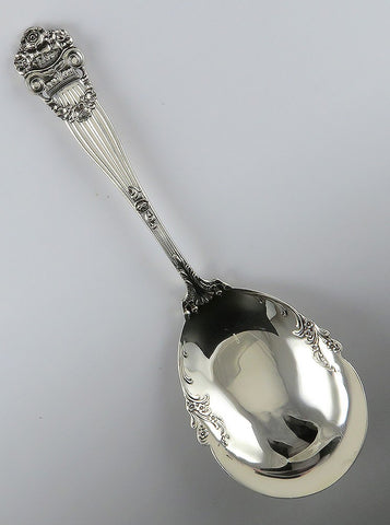 Mint New Towle Georgian Sterling Silver Large Bowl Serving Spoon 9 1/4"
