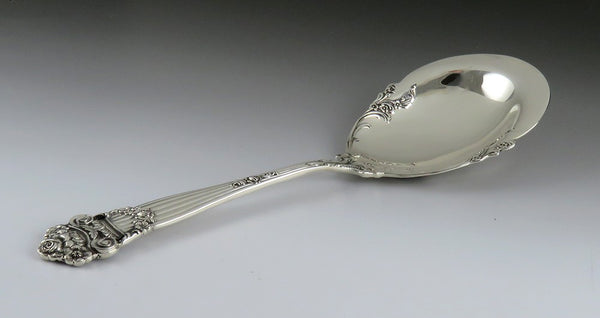 Mint New Towle Georgian Sterling Silver Large Bowl Serving Spoon 9 1/4"