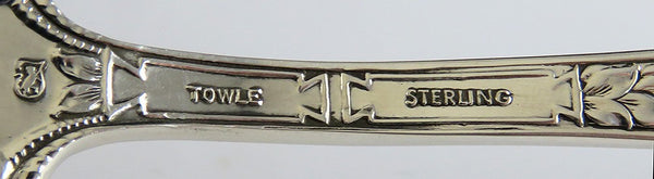 Mint New Towle Georgian Sterling Silver Large Bowl Serving Spoon 9 1/4"