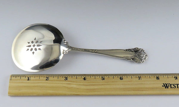 Mint Condition Sterling Silver Towle Georgian Pierced Tomato/Cuke Server