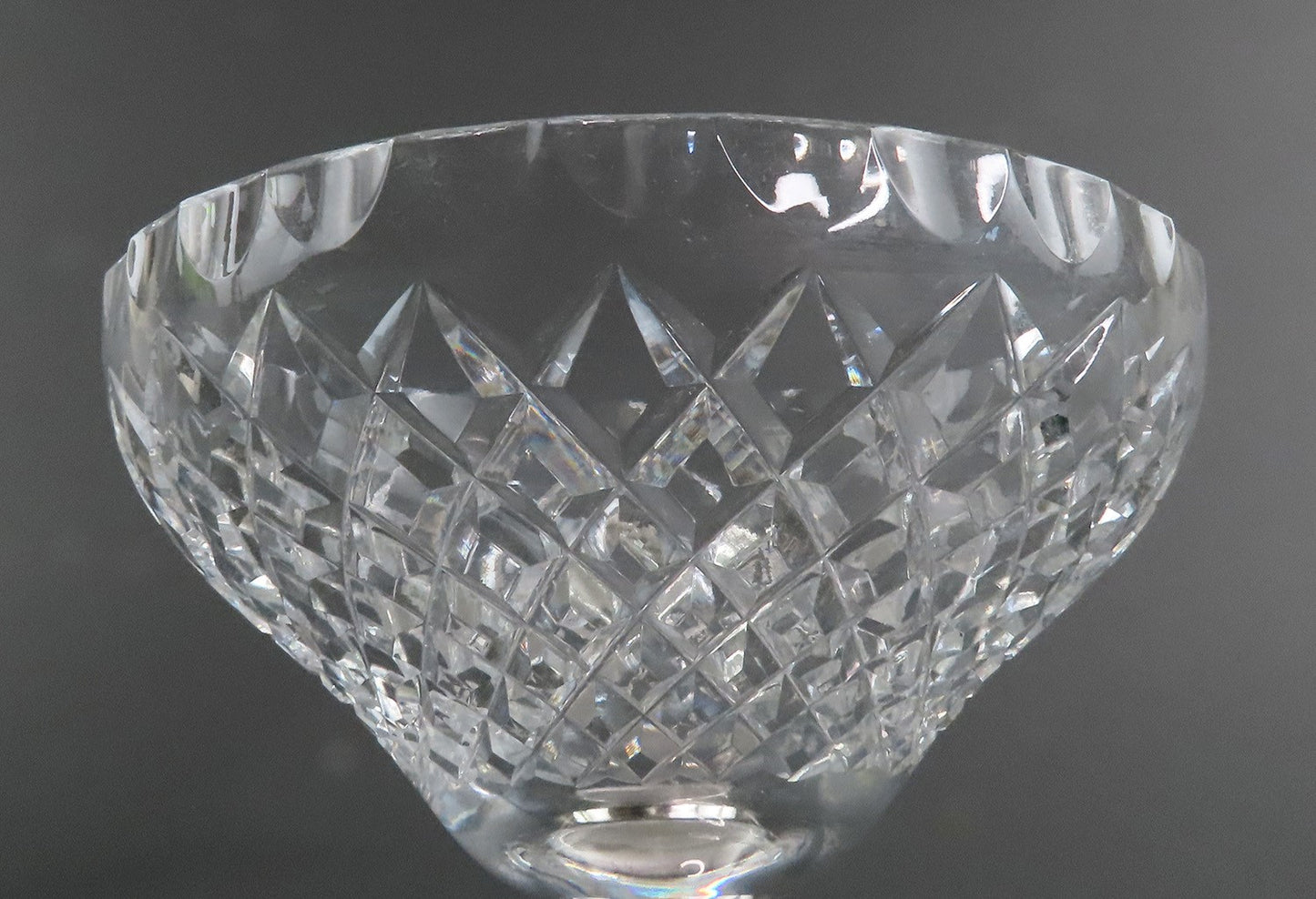 Charming ABP Hawkes Cut Glass Sterling Silver Small Pedestal Bowl Compote