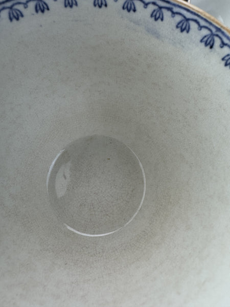 Set 10 Double Handle Bouillon Soup Bowls w Saucers Mason's Ironstone Flying Bird