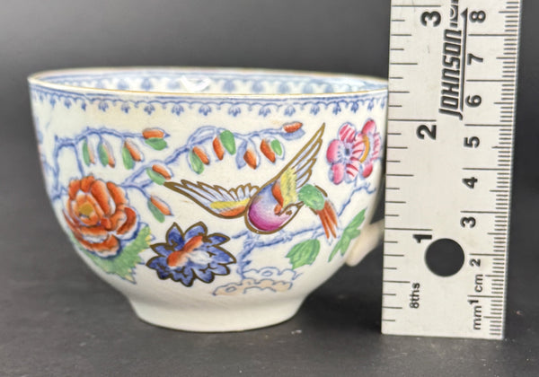 c1920s 8 Cups 11 Saucers Mason's Ironstone China Flying Bird Teacups Coffee Cups
