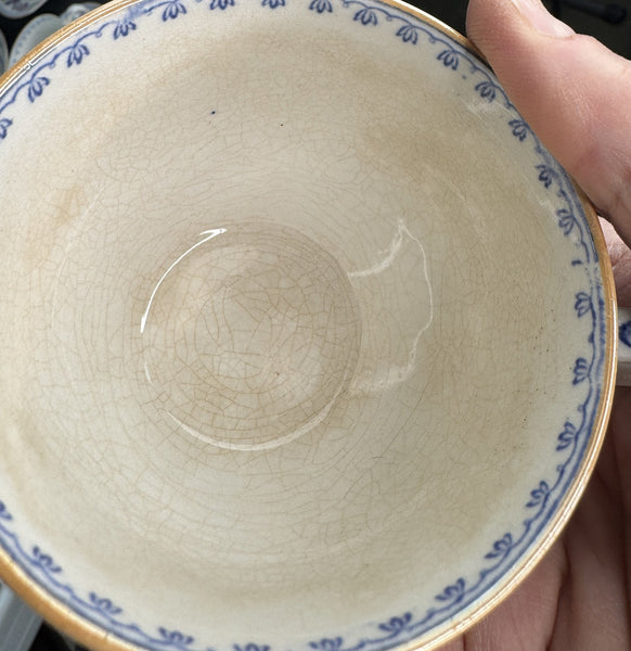 c1920s 8 Cups 11 Saucers Mason's Ironstone China Flying Bird Teacups Coffee Cups