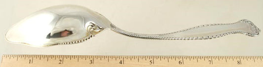 Towle Canterbury Pattern 1893 Sterling Silver Pudding/Serving Spoon 9"