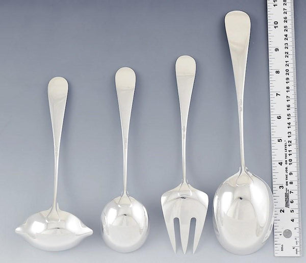 Impressive Anton Michelsen 142pc Sterling Silver Classic Flatware Set Serves 12