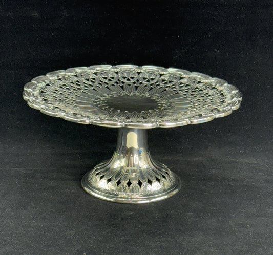 Gorgeous Antique Tiffany & Co Sterling Silver Compote 1907-1937
