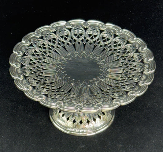 Gorgeous Antique Tiffany & Co Sterling Silver Compote 1907-1937