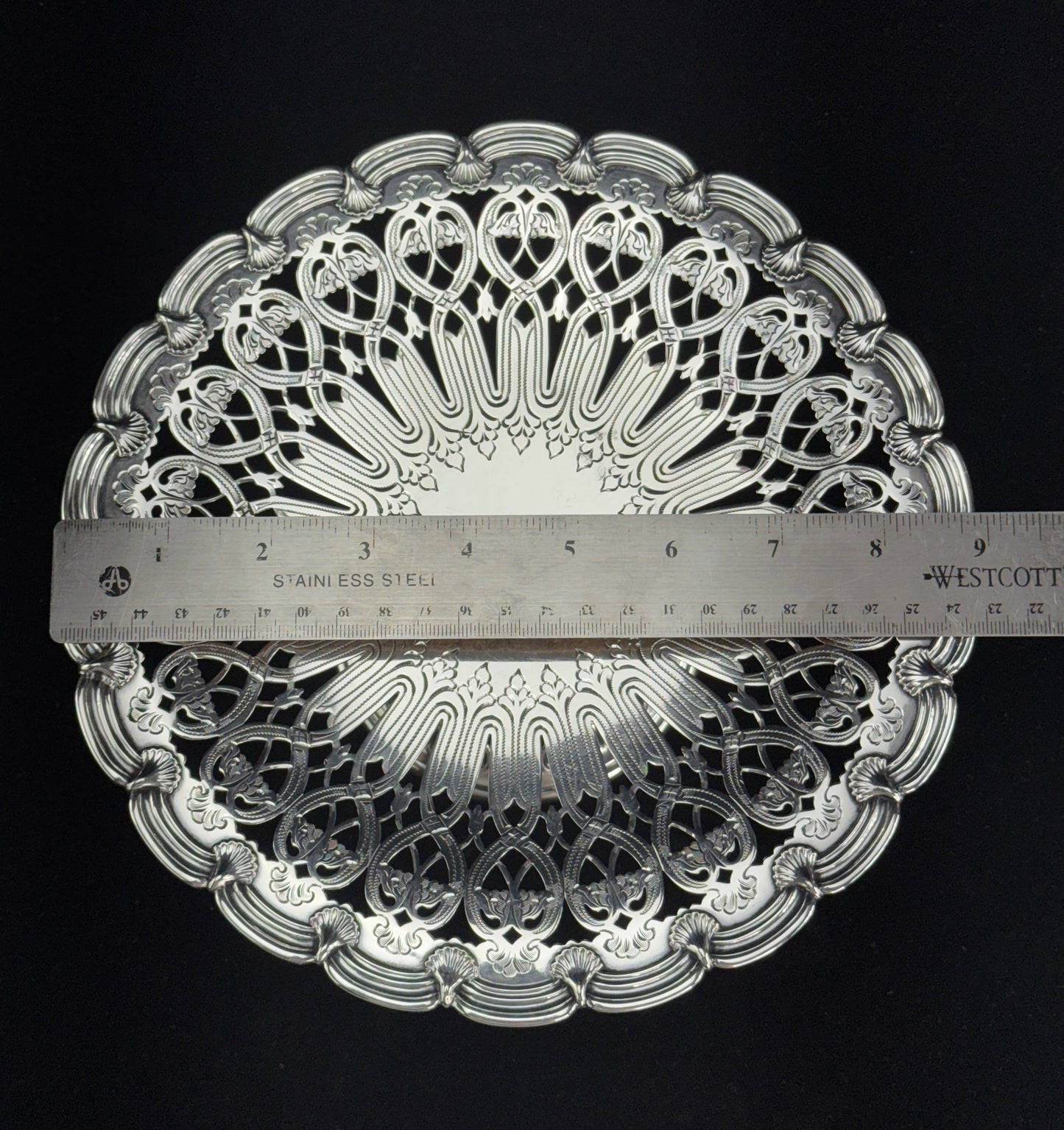 Gorgeous Antique Tiffany & Co Sterling Silver Compote 1907-1937