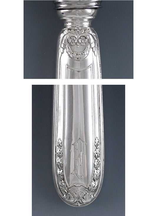 High Quality Set of 12 Spanish Silver Dinner Knives