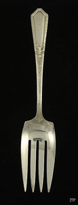 Fine Quality Towle D'Orleans Sterling Silver Cold Meat Serving Fork