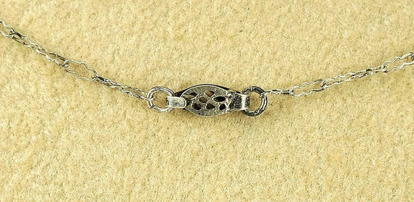 Vintage Brown Smoky Quartz Marcasite Pendant and Chain Ornate Setting 935 Silver