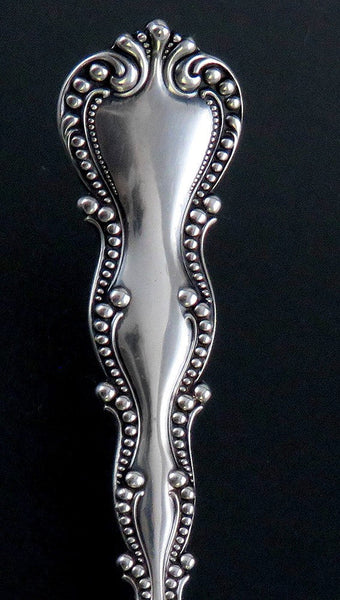 Antique Howard Sterling Silver Lafayette 1898 Large Fish/Pastry Server 11"