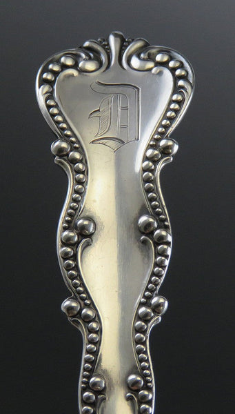 Antique Howard Sterling Silver Lafayette 1898 Large Fish/Pastry Server 11"