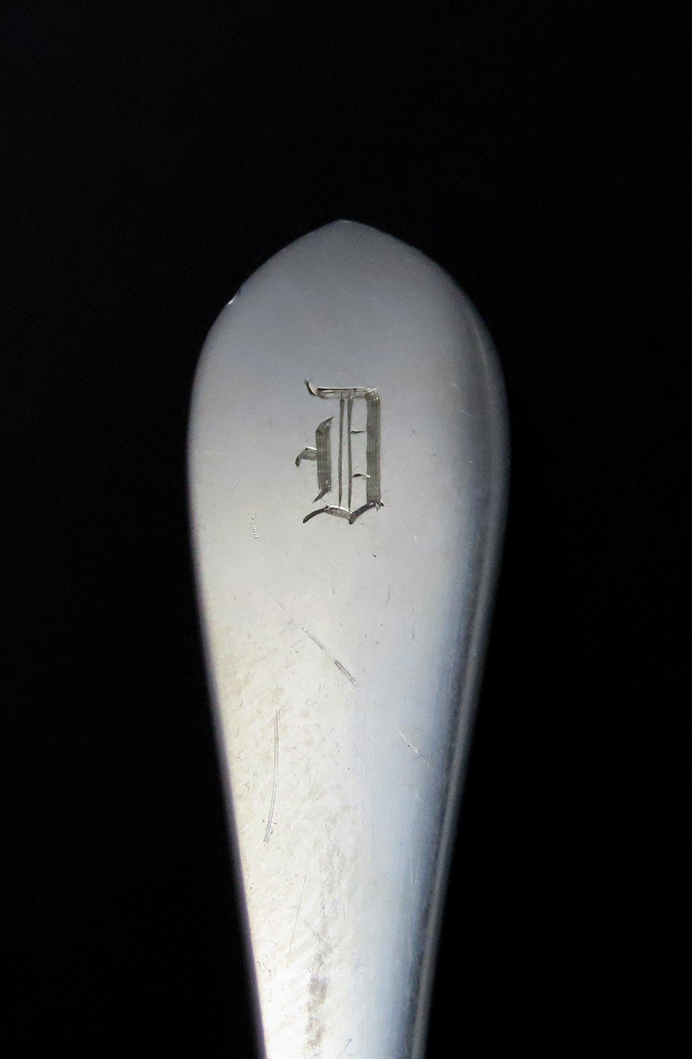 Set 11 Dominick Haff Sterling Silver Pointed Antique Demitasse Spoons D Mono