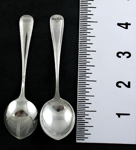 12 Durgin New Standish Sterling Silver Chocolate Spoons