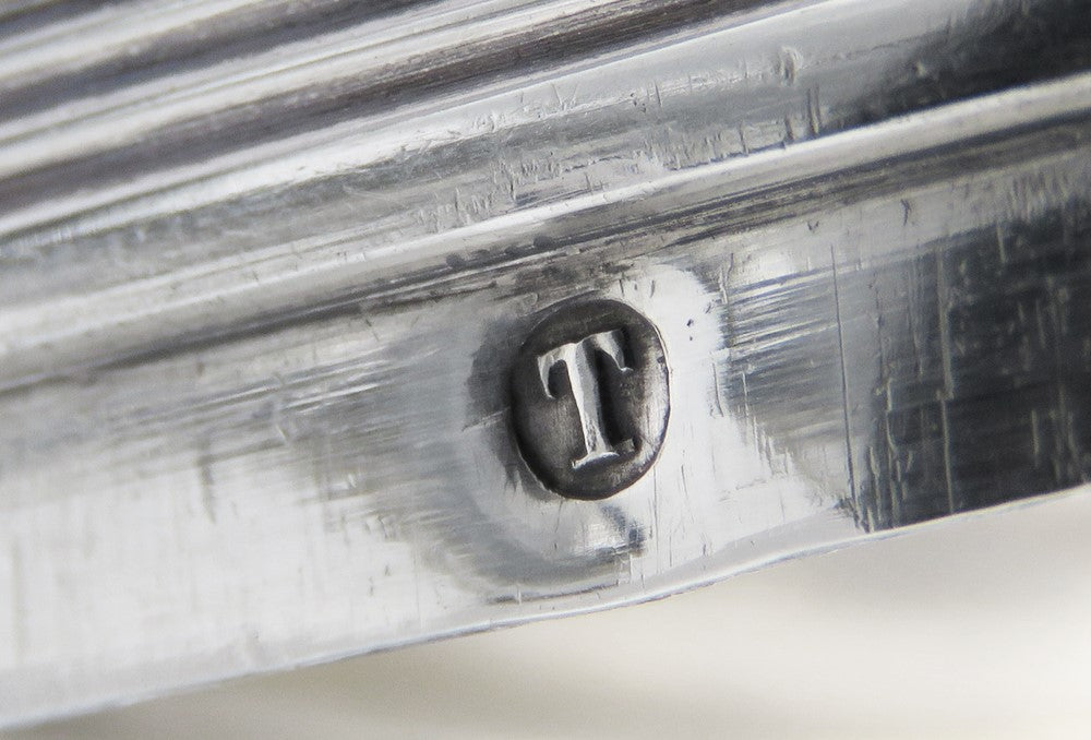 Antique 1853 Dutch Silver Hand Engraved Box 5 1/4" X 3 1/8"