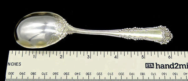 Antique Reed & Barton La Marquise 1895 Gilded Enamel Sterling Silver Sugar Spoon