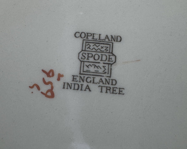 Large Old Copeland Spode India Tree Covered Entrée Dish