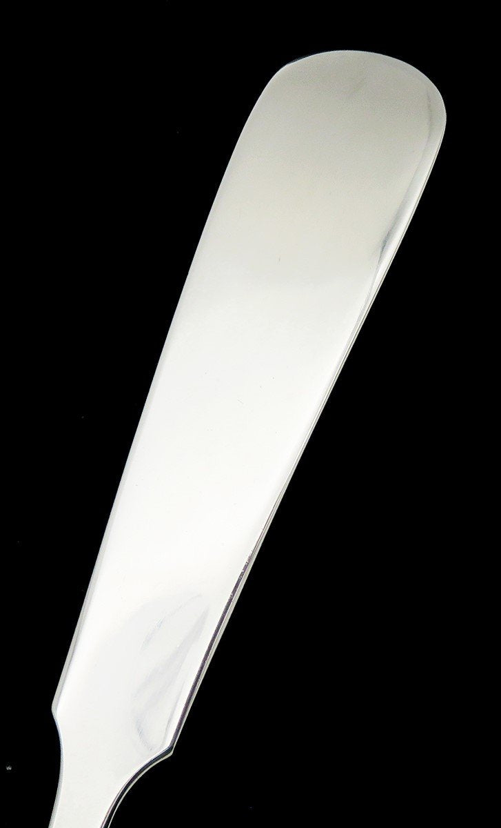 Handwrought Sterling Silver Serving Fork George Erickson Chino Pattern No Mono