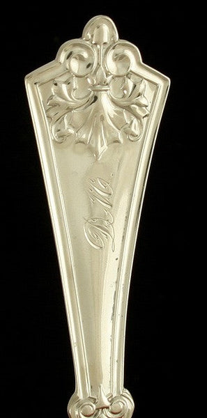 5 Antique Sterling and Coin Silver Gorham Pompeii 1868 Spoons 6"