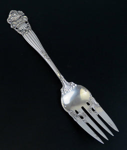 Mint New Sterling Silver Towle Georgian Serving Fork 7 3/4" NO MONO