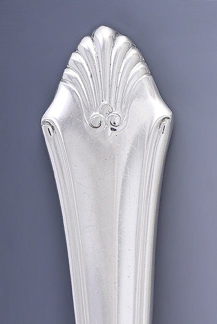 12 Fine Sterling Silver Gorham Edgemont/Late Georgian Dessert Salad Forks