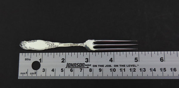 12 Towle Princess Pattern 1892 Sterling Silver Strawberry Forks 5"