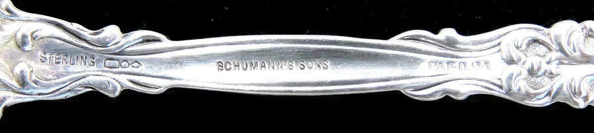 Antique Dominick Haff Renaissance pattern Sterling Silver Tomato Server