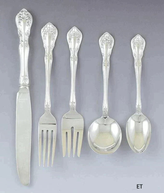 Nice Alvin 36pc Chateau Rose Flatware Set Service for 6