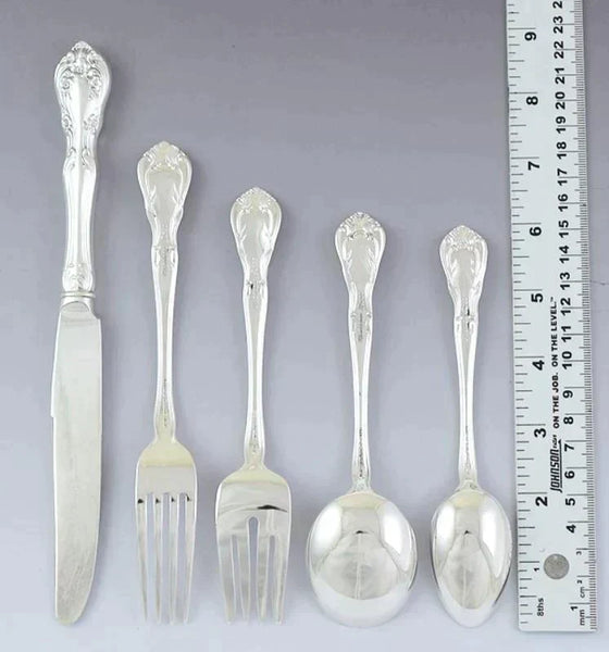 Nice Alvin 36pc Chateau Rose Flatware Set Service for 6