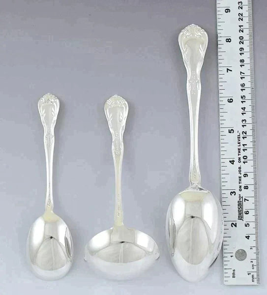Nice Alvin 36pc Chateau Rose Flatware Set Service for 6