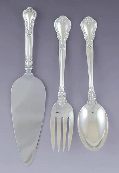 Nice Gorham Sterling Silver 60pc Chantilly Flatware Set Serves 8