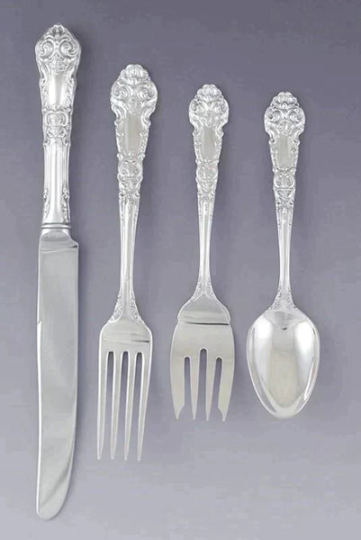 Fab Reed Barton Sterling Silver French Renaissance 39pc Flatware Set Serves 8