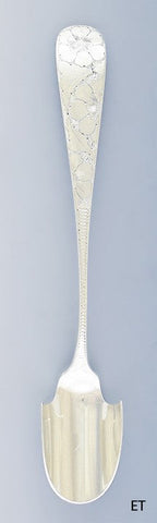 Antique c1883-1909 American Sterling Silver Stilton Cheese Serving Scoop 8.5"